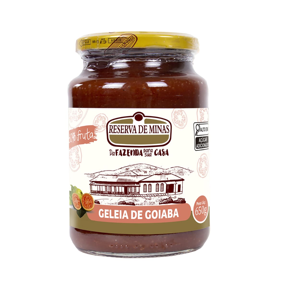 Geleia de Goiaba Reserva de Minas - 650g