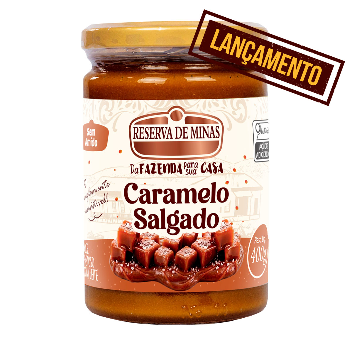Caramelo Salgado Reserva de Minas - 400g